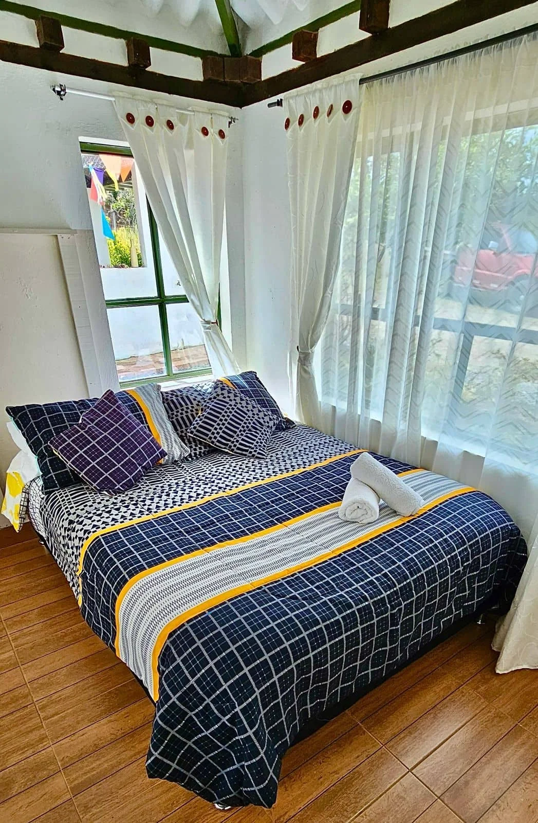 Habitación Geranio - Hostal Madre Tierra en Villa de Leyva