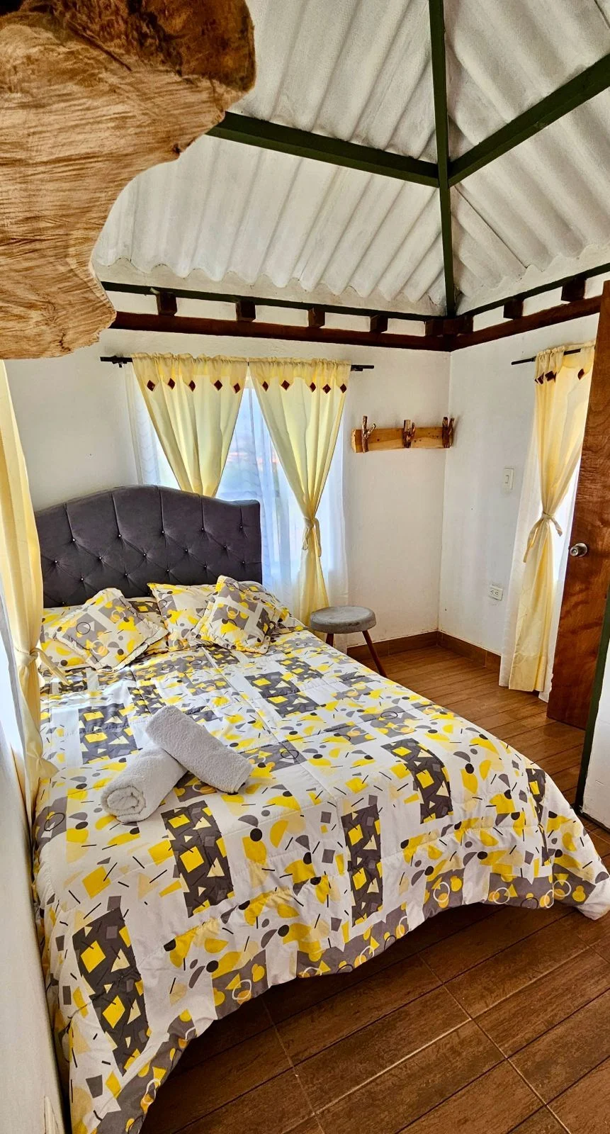 Habitación Ojo de Luna - Hostal Madre Tierra en Villa de Leyva